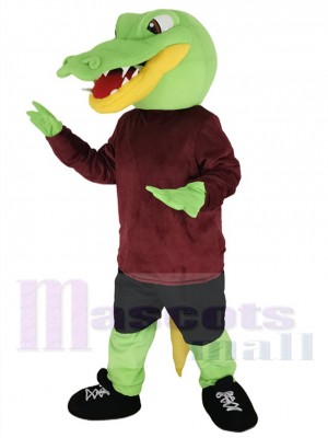 Alligator maskottchen kostüm