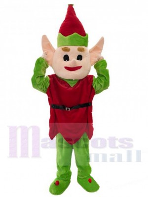 Elf maskottchen kostüm