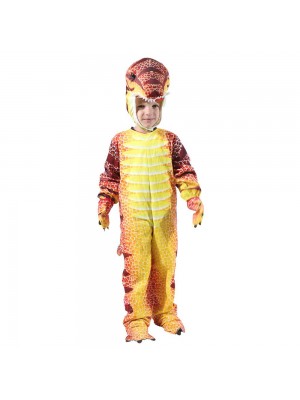 rot T-Rex Dinosaurier Kostüm Dinosaurier Overall Halloween Weihnachten Kleid oben Geschenk zum Kind