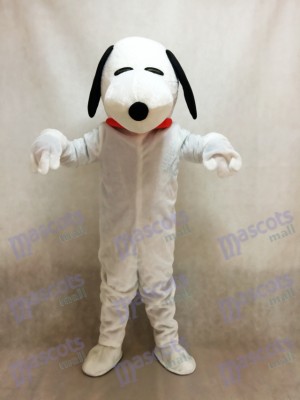 Snoopy Hund mit rotem Kragen Maskottchen Kostüm