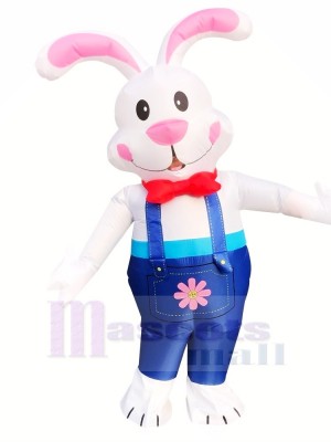 Ostern Hase Aufblasbar Kostüm Schick Kleid Halloween