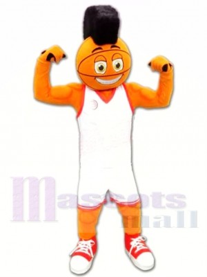 Basketballmann Maskottchen Kostüm