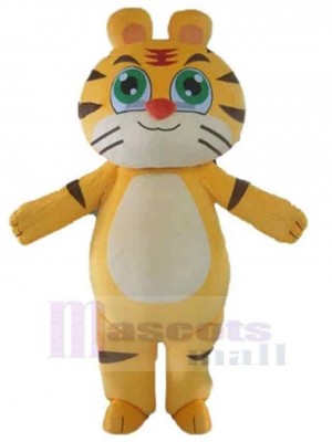 Tiger maskottchen kostüm