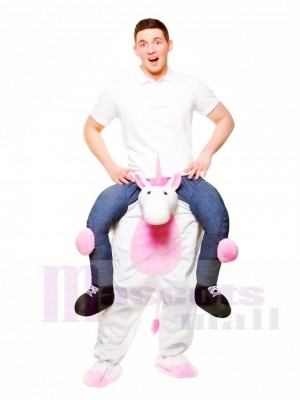 Piggy Back Einhorn Carry Me Ride weiter Maskottchen Kostüme Halloween Weihnachten