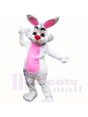 Lächelnd Brille Ostern Hase Maskottchen Kostüme Billig