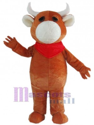 Stier maskottchen kostüm