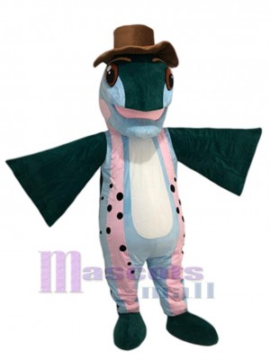 Delfin maskottchen kostüm